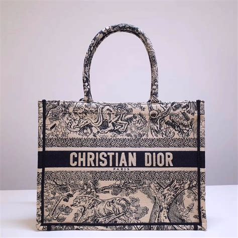 christian dior white and gold tote bag|christian dior canvas book tote.